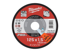 MILWAUKEE Rezn� kot�� PRO+ 125x1,5mm ocel/nerez