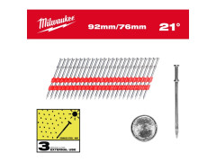 MILWAUKEE Duplex Klince 21� gu�at� hlava 92mm/76mm-2000pc
