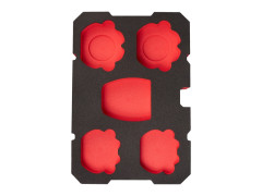 MILWAUKEE Pr�zdna penov� vlo�ka na 4 x kruhov� �e�us� a adapt�r RJ