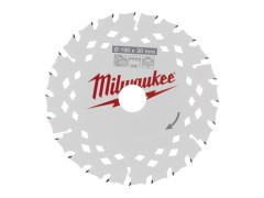 MILWAUKEE P�lov� kot�� na drevo 190 x 30mm s 24 zubami a ��rkou rezu 1,8mm