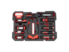 MILWAUKEE Pr�zdna penov� vlo�ka so sadou osobn�ho osvetlenia Empty Personal Lighting Packout Foam Insert