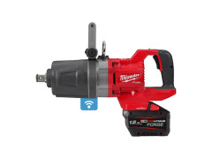 MILWAUKEE M18 FUEL� ONE-KEY� 1" Vysokoot��kov� r�zov� u�ahov�k s rukov�ou v tvare p�smena D, poistn�m kr��kom a kr�tkym vretenom M18 ONEFHIWF1DS-121C