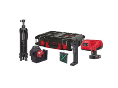 MILWAUKEE M12� Zelen� laser s 3 rovinami a uhlom 360� M12 3PLSKIT-401P