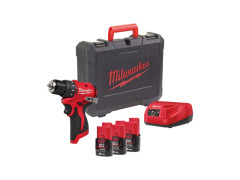 MILWAUKEE M12� kompaktn� bezuhl�kov� v�tac� skrutkova� M12 BLDDRC-203C EU