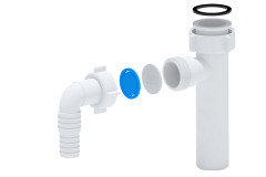 Medzikus r�rka 6/4" d40/156mm s pr�pojkou na pr��ku/um�va�ku