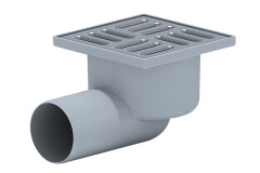 Vpus� bo�n� DN50 nerezov� mrie�ka 100�100 / vodn� protipachov� uz�ver