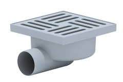 Vpus� bo�n� DN50 plastov� mrie�ka 150�150 / vodn� protipachov� uz�ver