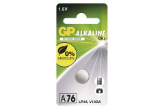 Alkalick� gomb�kov� bat�ria GP LR44 (A76F)