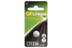 L�tiov� gomb�kov� bat�ria GP CR1216