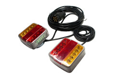 Zadn� LED svetl� na pr�vesn� voz�k s k�blom