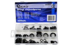 Sada O-kr��kov odoln�ch vo�i oleju, 225-dielna, GEKO