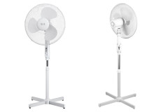 Stojanov� oto�n� ventil�tor 45W, 3 r�chlostn� stupne TEESA