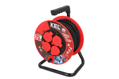 Pogumovan� predl�ovac� k�bel na bubne IP44 25m