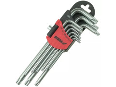 K���e TORX dlh� T10-T50, s�prava 9ks, CRV