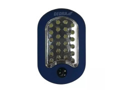 LED svietidlo, 24+3 LED, ov�l, magnet a h��ik, min. obj. 12ks
