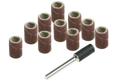 Br�sny p�s 6,3mm, K60,K120, s�prava 11ks,(10+1 stopka 3,2mm)