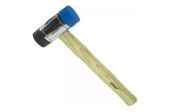 Gumen� kladivo, 35mm, pl��ka PU/Nyl�n n�sada z orechovcov�ho dreva