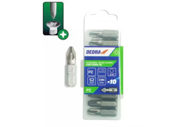 Skrutkov� bity Pozidriv PZ1�25mm,10ks plastov� puzdro