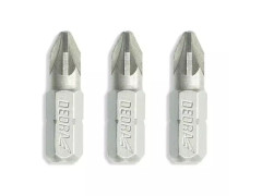 S�prava skrutkov�ch bitov Pozidriv PZ1/2/3�25mm, blister