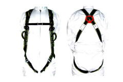 Celotelov� postroj s 2 �chytmi + k�bel bezpe�ne