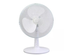 Stoln� ventil�tor 12", biely