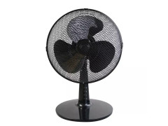 Stoln� ventil�tor 12", �ierny
