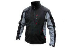 Bunda softshell, ve�kos�: S,96 % polyester + 4 % elastan