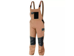 Nohavice ochrann� mont�rky ve�kos� S/48, bavlna+elastan, 270g/m2