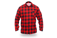 Flanelov� ko�e�a �erven�, ve�kos� XL, 100% bavlna