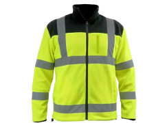 Reflexn� fl�sov� mikina 280 g/m2, ve�kos� S,�lto-�ierna