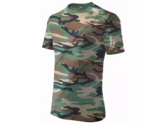 P�nske tri�ko M, camo, 100% bavlna