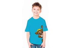 Detsk� tri�ko DEDRU� tyrkysov�, ve�. 12/158cm, 100% bavlna