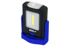 Baterka 1 W COB LED + 3 W LED, obd�nikov� s�podstavcom, s b