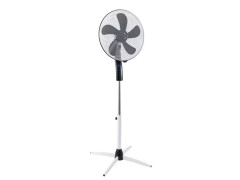 Ventilator stojanovy 16", dia�kov� ovl�da�, �iernobiely