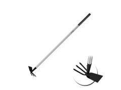 Rovn� motyka s hrotmi a r�rkovou n�sadou 114cm