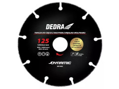 Kot�� na p�lenie dreva, plastov, 125�22,2mm