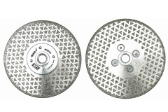 Diamantov� kot�� na rezanie a br�senie kame�ov nasucho 125mm