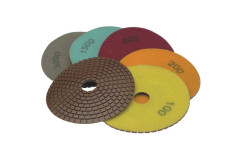 Kot�� le�tiaci diamantov� flexibiln� gr.0400, priemer 125mm