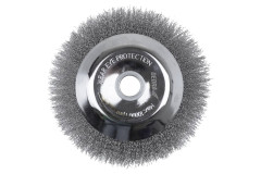 Dr�ten� kefa na benz�nov� kosu DEDRA DED87156, m�kk�, 200mm