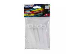 S�ahovacie p�sky na such� zips 16�210mm, biele 5ks