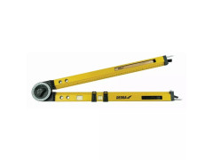 Nastavite�n� uhlomer s vodov�hou 620mm, 2 libely