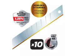 Prec�zne odlamovacie �epele s tit�n. povrch. 18mm 10ks