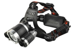 Svietidlo LED �elovka ACCU 5W BORUIT (2x18650)