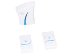 Bezdr�tov� bat�rie zvon�eka 2 dia�kov� ovl�da�e