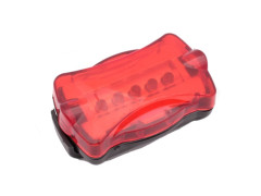 Zadn� cyklosvietidlo �erven� LED 7x3x2cm