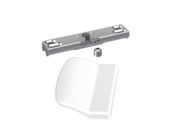 Balk�nov� k�u�ka + z�padka Aluplast biela