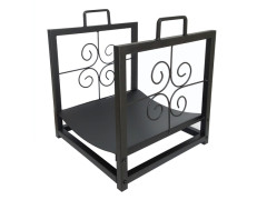 Dekorat�vny stojan na krbov� drevo