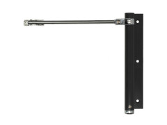 Dverov� zatv�ra� - zatv�ra� dver�, dvern� kr�dlo �ierne