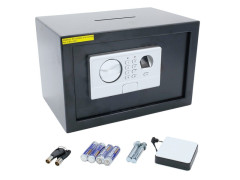 Elektronick� trezor na odtla�ky prstov 31x20x20 schr�nka