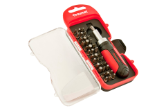 Sada bitov 38-dielna s ra��ov�m skrutkova�om